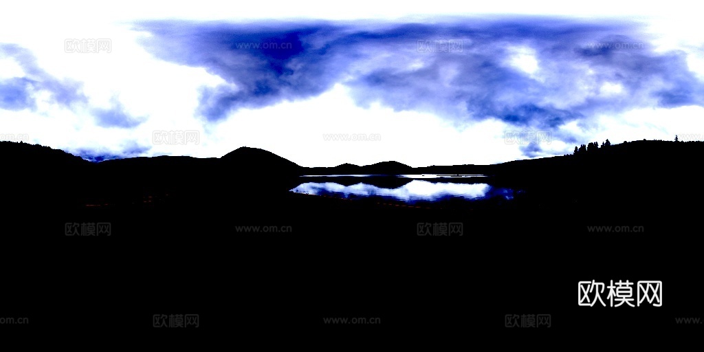 乡村风景白天hdr