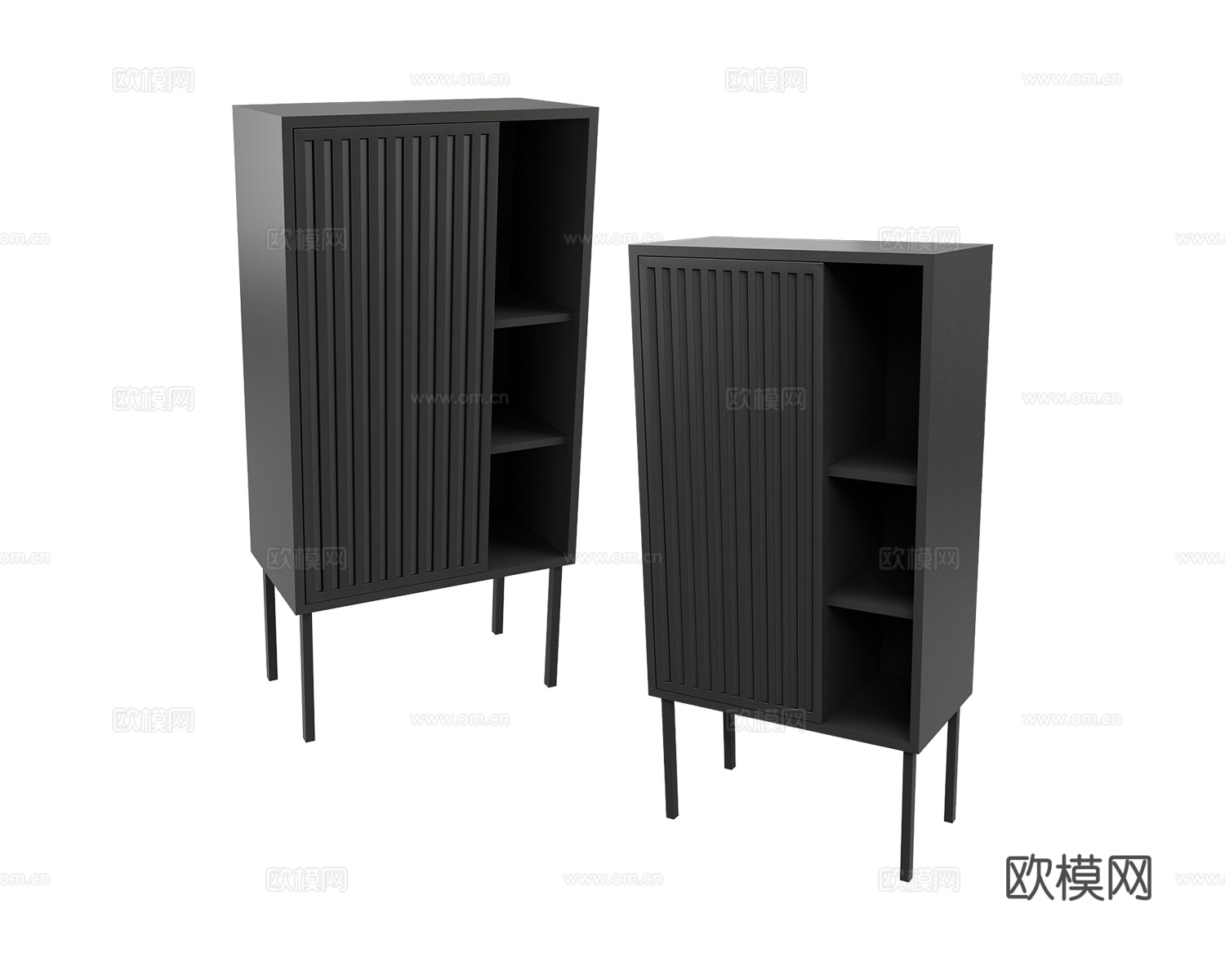 NICHBA 文件柜3d模型下载