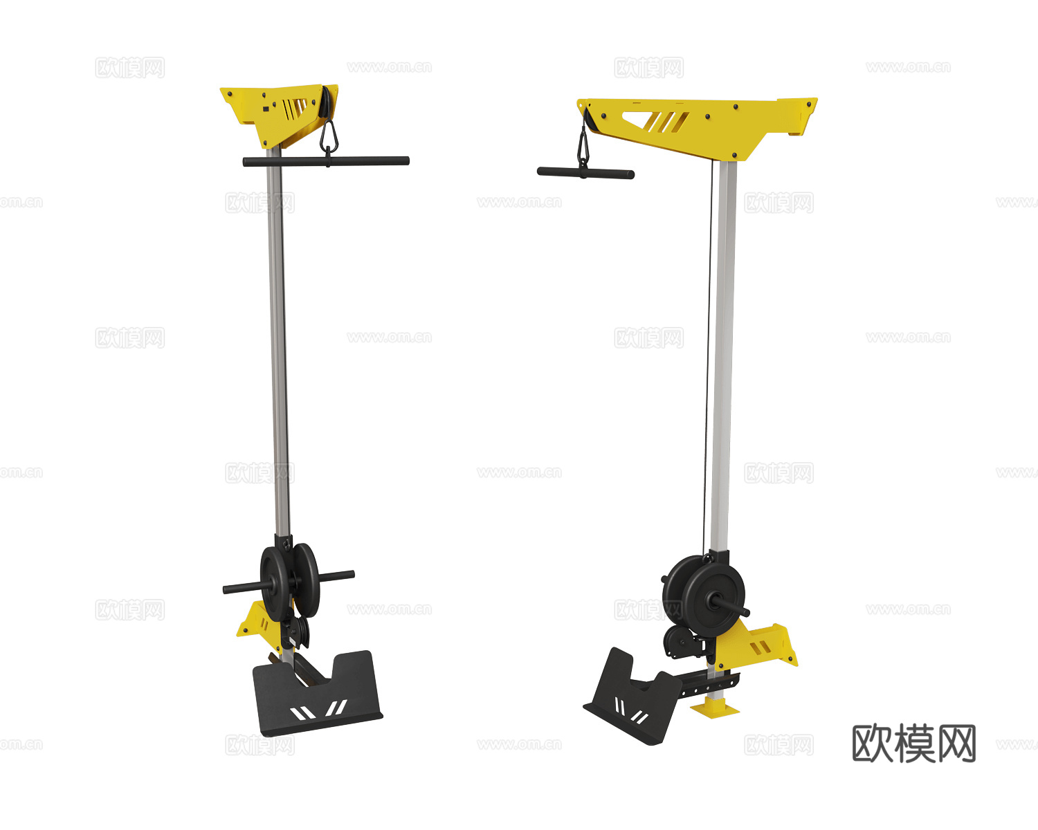 Homfit 健身构件3d模型下载