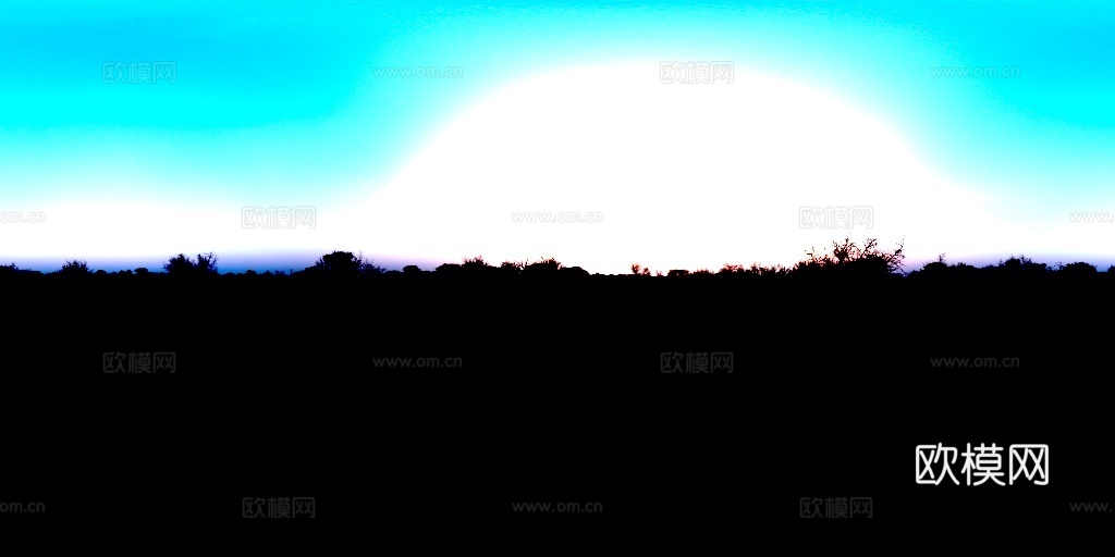 乡村风景白天hdr