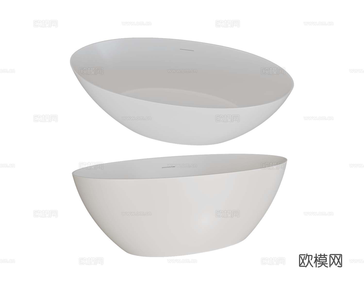 ABBER 浴缸3d模型下载