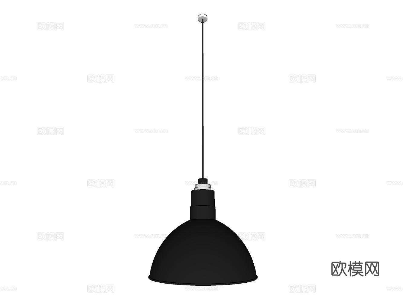 吊灯su模型下载（渲染图2）