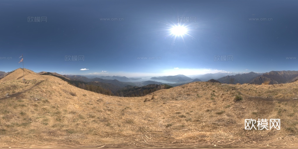 乡村风景白天hdr