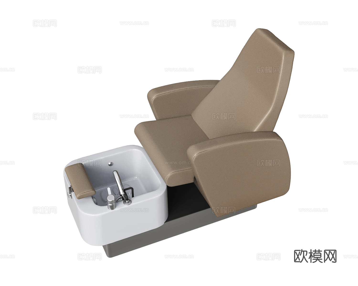 Nelson Mobilier 洗脚椅免费3d模型下载（渲染图2）