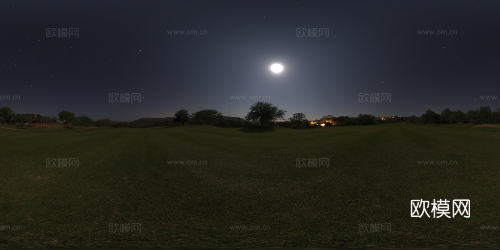 户外夜晚hdr