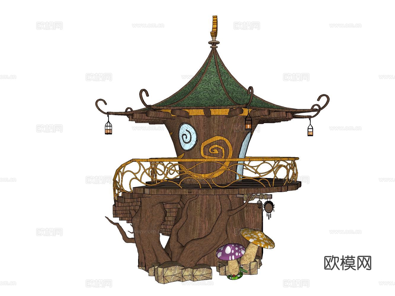 魔法屋su模型