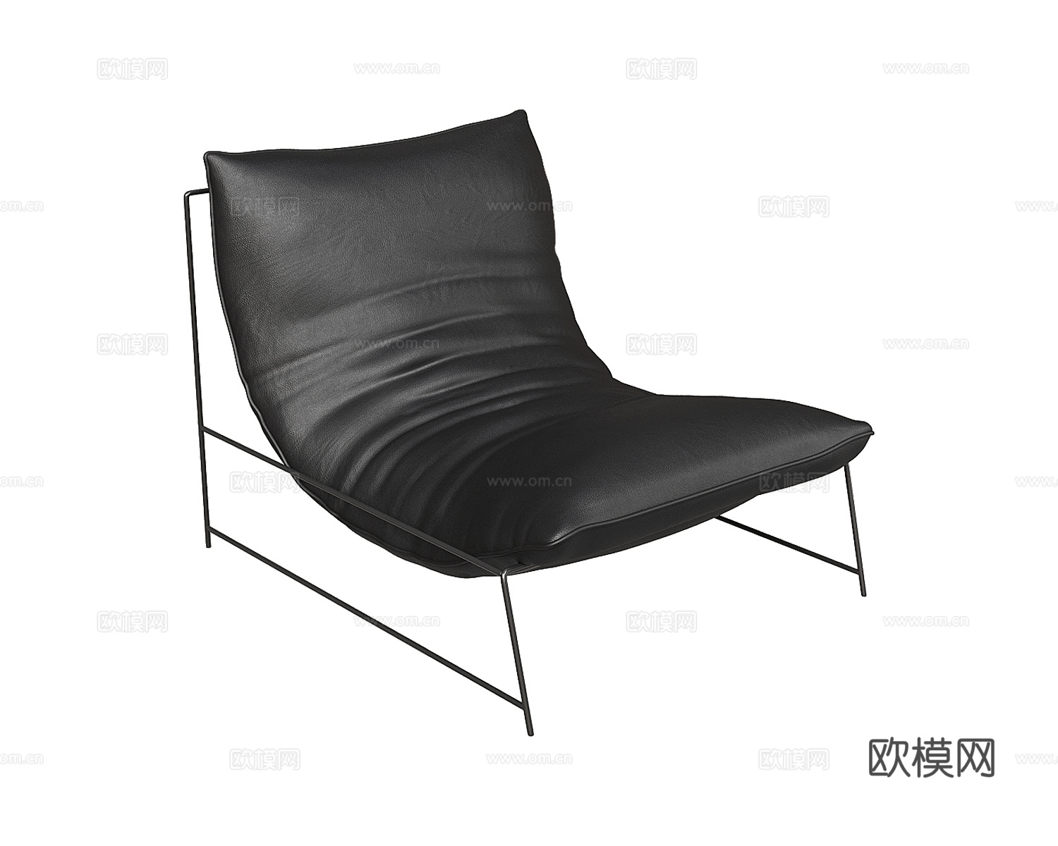 Desiree Italia 意式休闲椅3d模型下载（渲染图1）