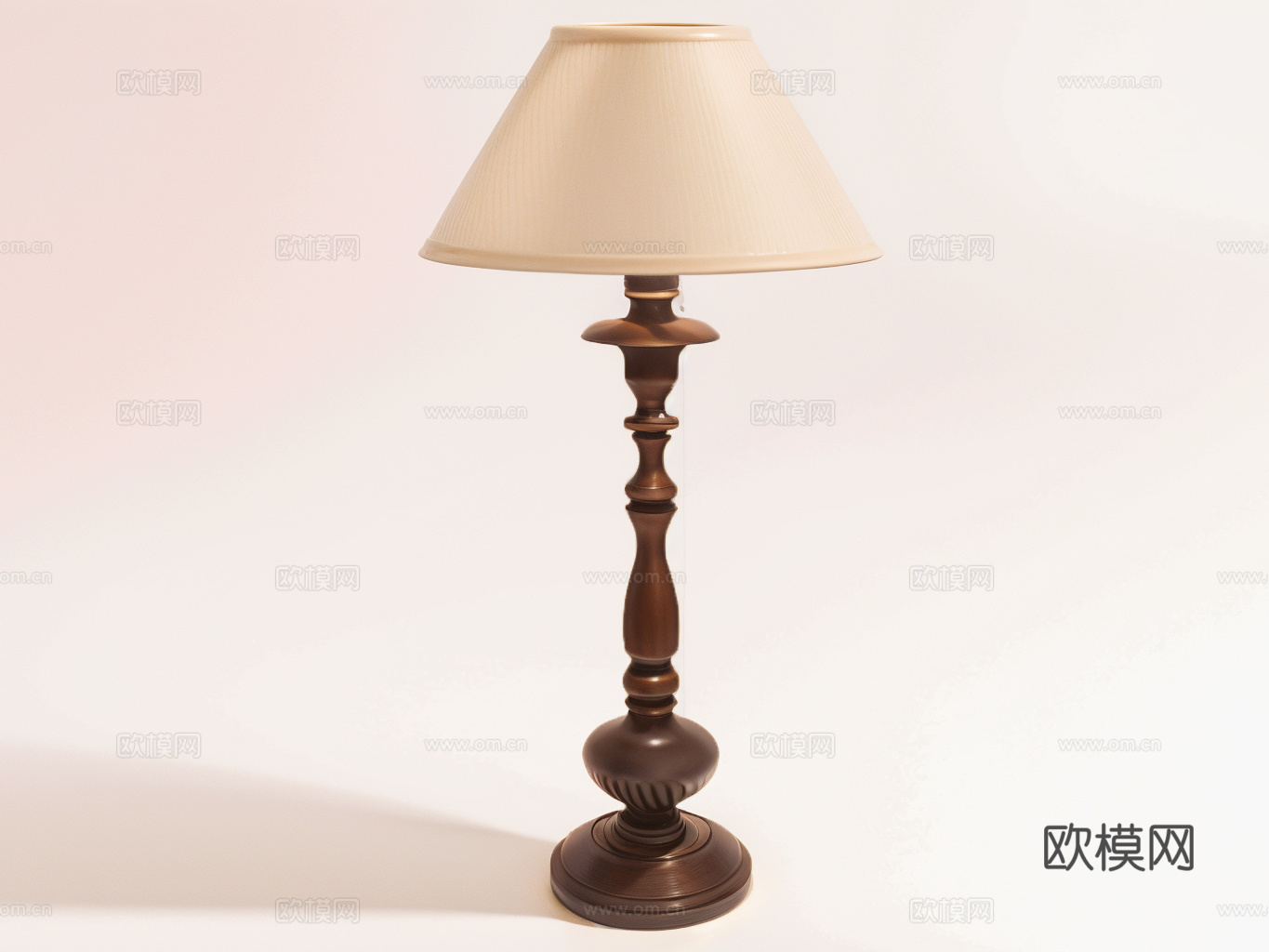 艺术台灯su模型