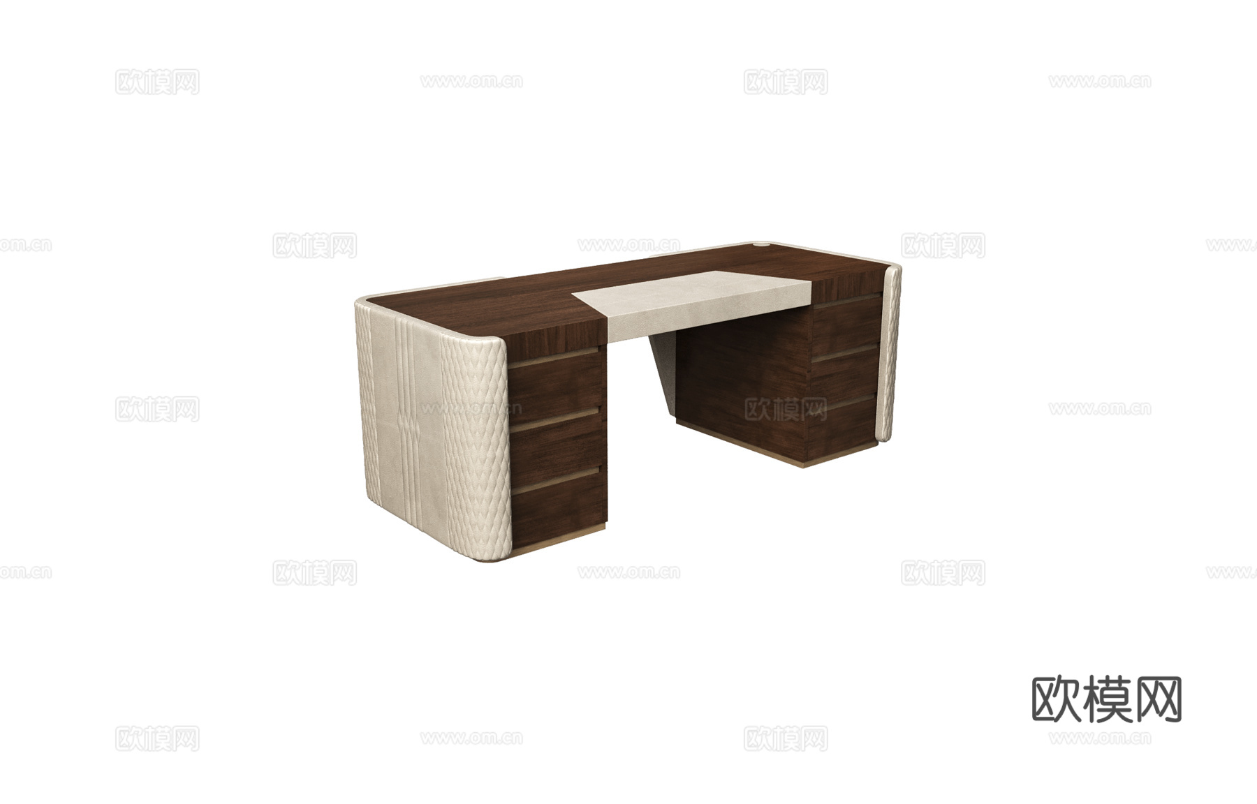 Modenese Luxury Interiors班台桌3d模型下载