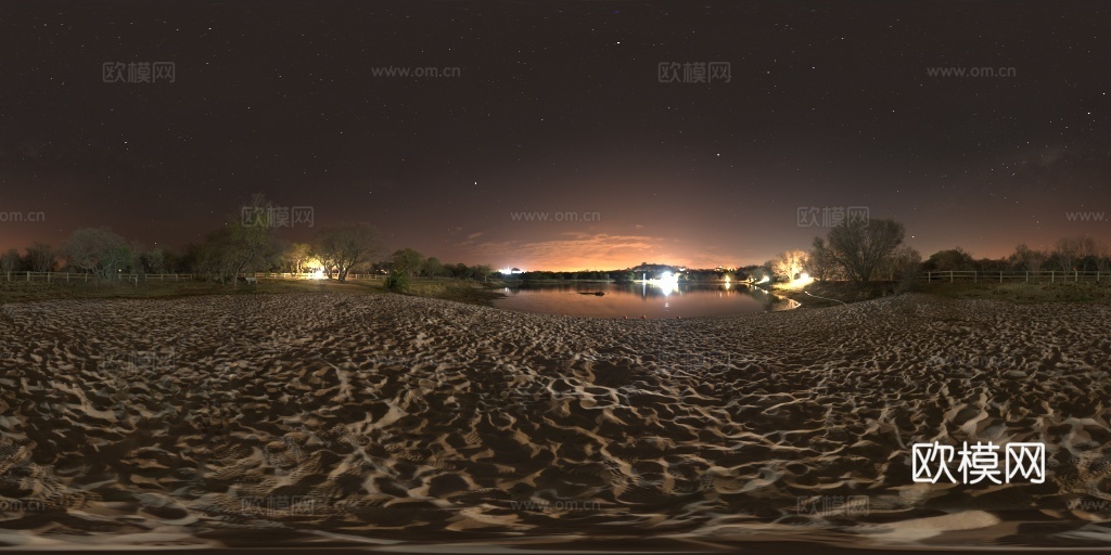 乡村夜晚hdr