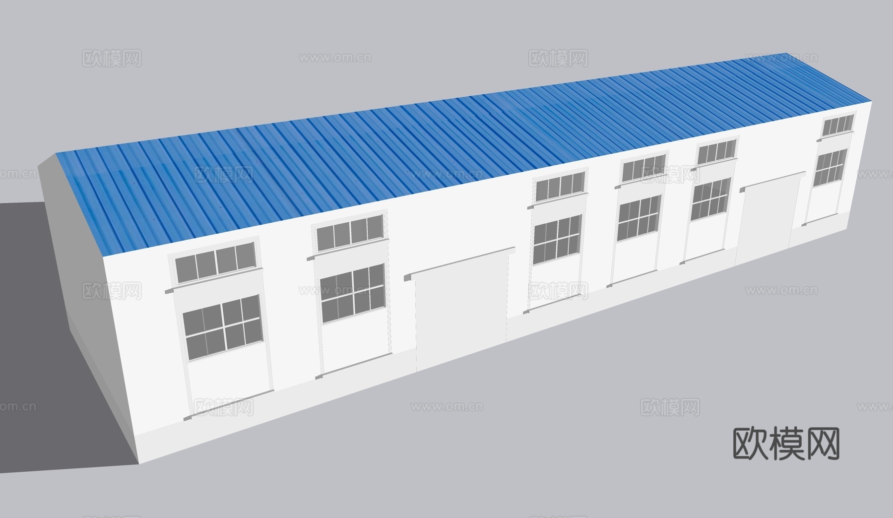 厂房 临时建筑su模型