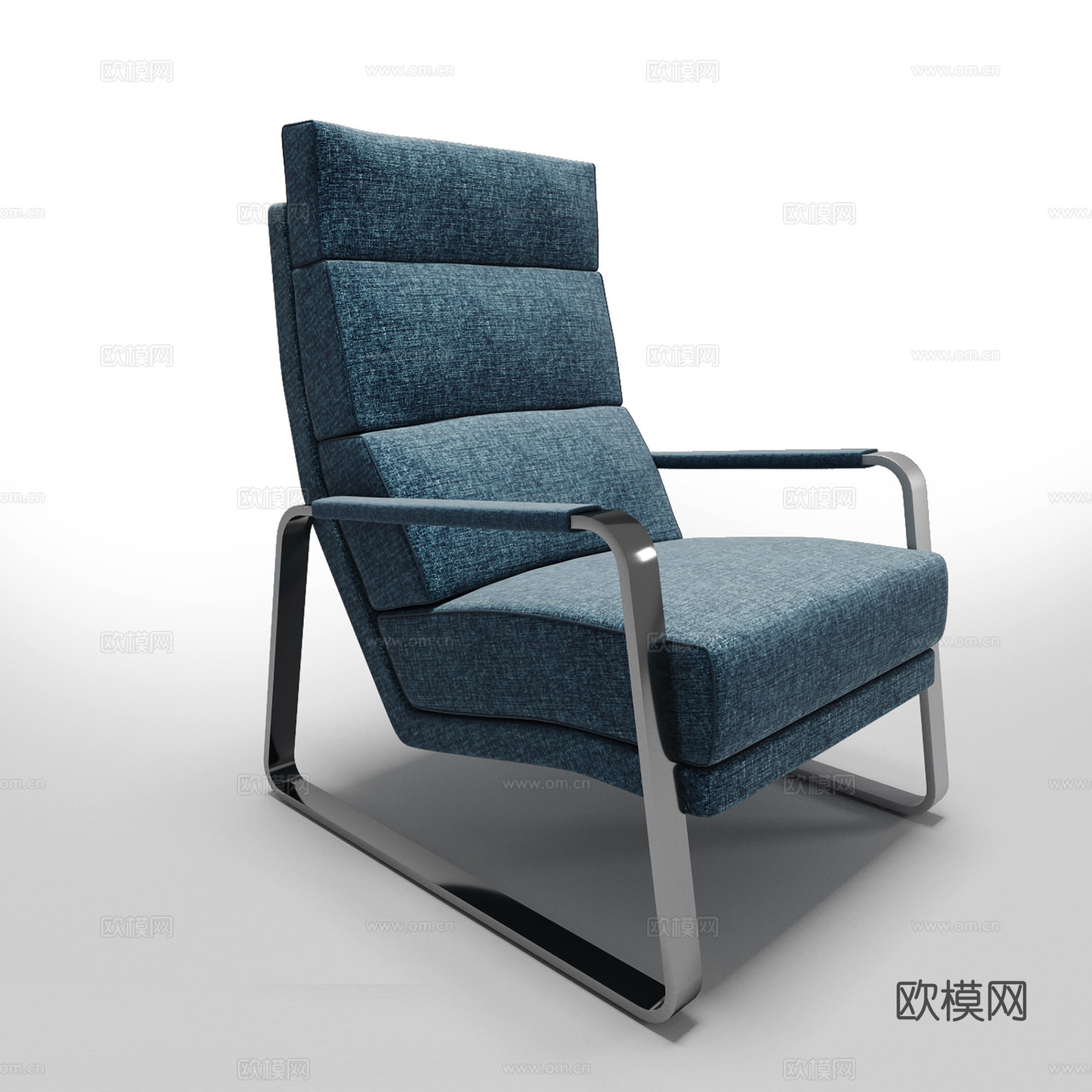 现代休闲椅 布椅  单椅 办公椅 扶手椅su模型