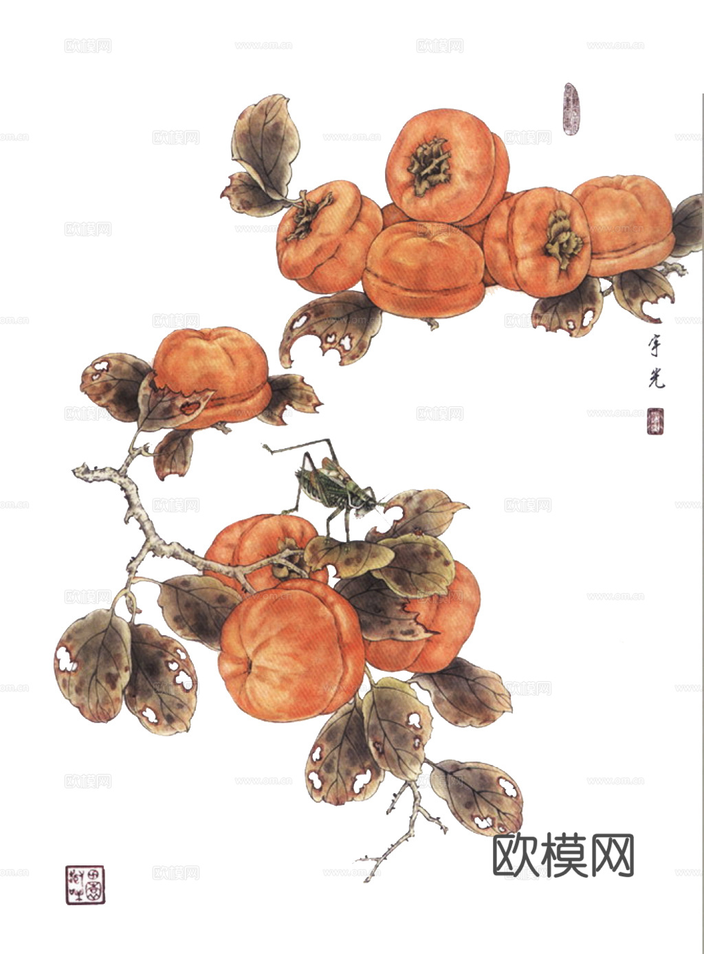 高清中式装饰画