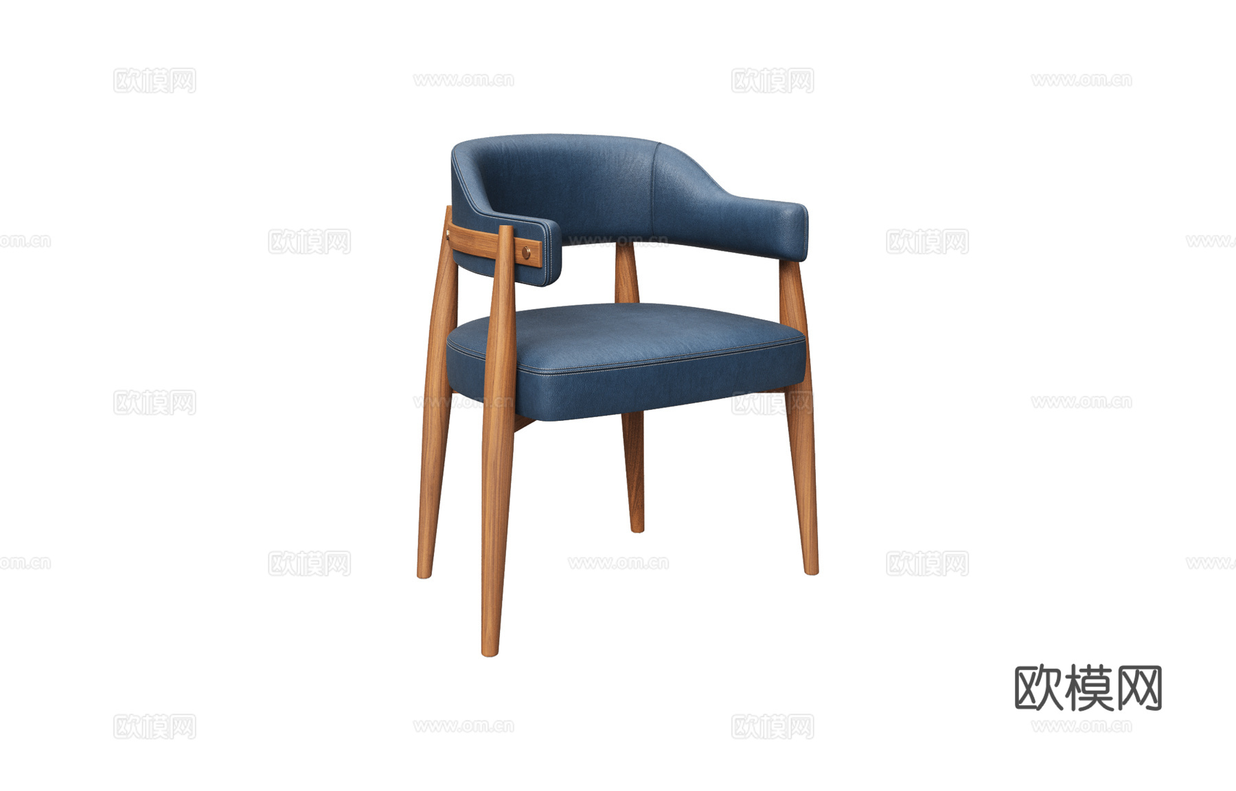 Arbore 中古风扶手椅3d模型下载