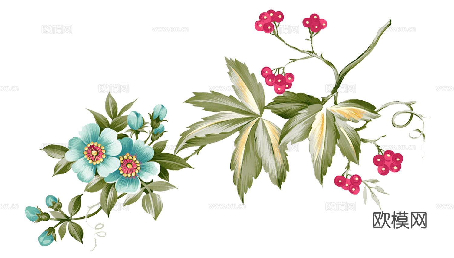 高清中式装饰画