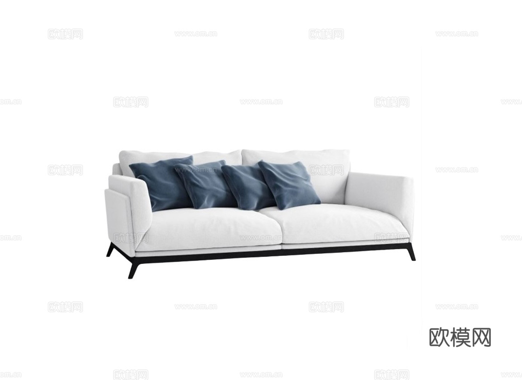 Arflex 双人沙发3d模型下载