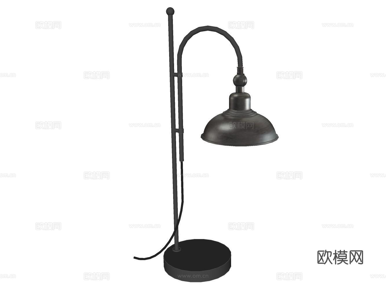 台灯su模型