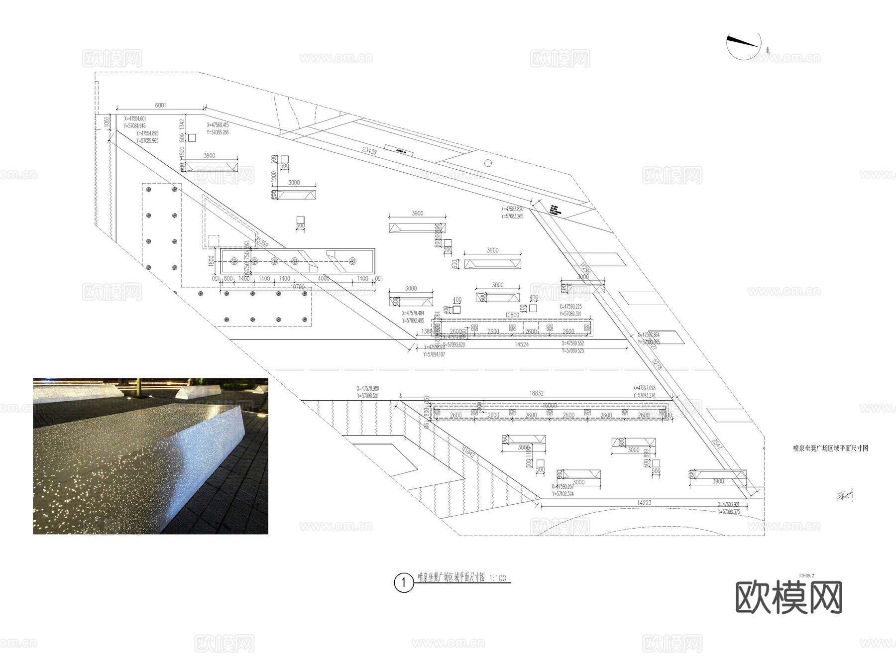 景观坐凳 透光混凝土座椅 透光混凝土 景观座椅 景观树池cad施工图