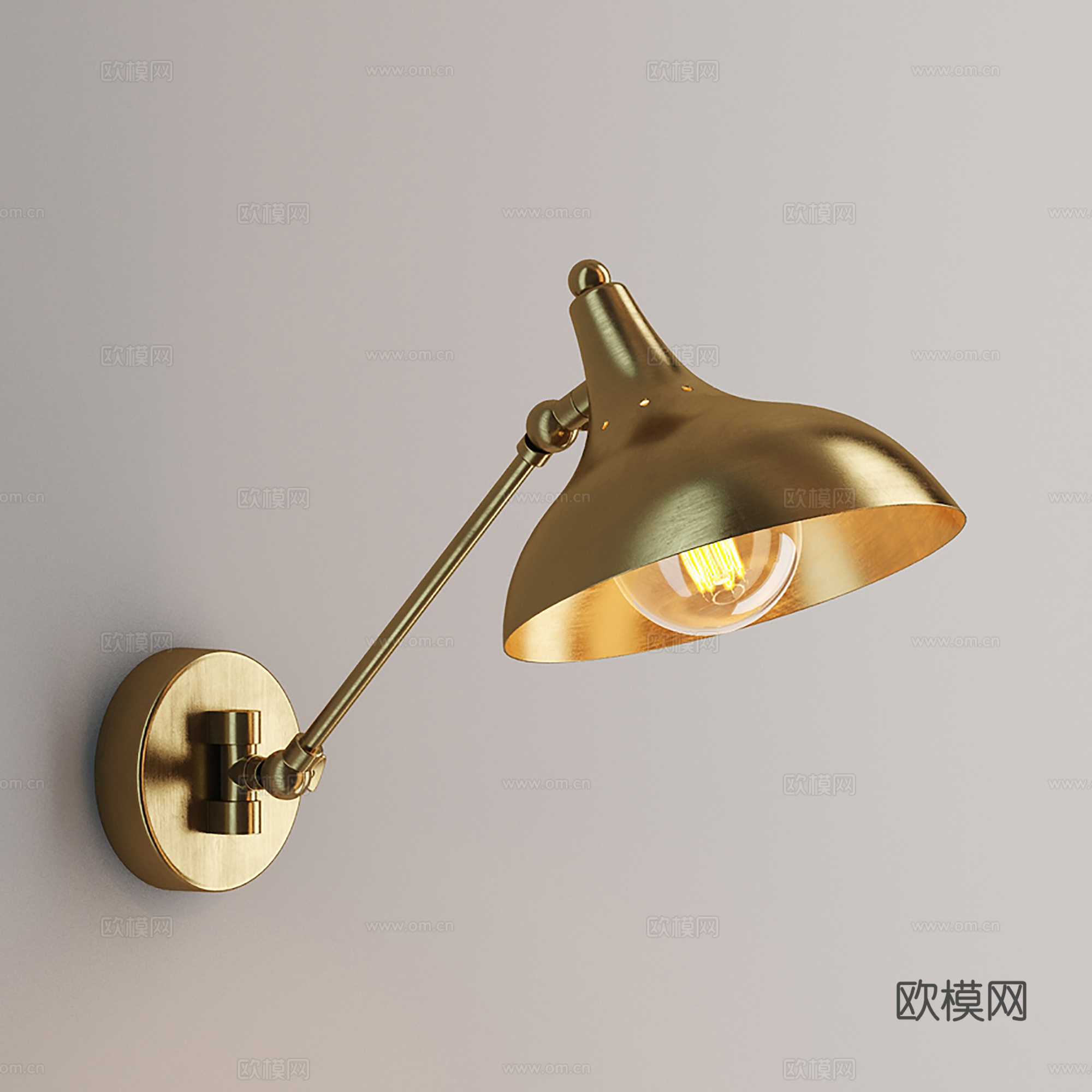 现代壁灯  金属壁灯  户外壁灯 壁灯su模型