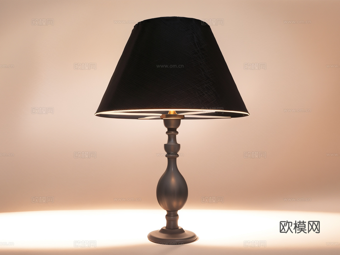 台灯su模型