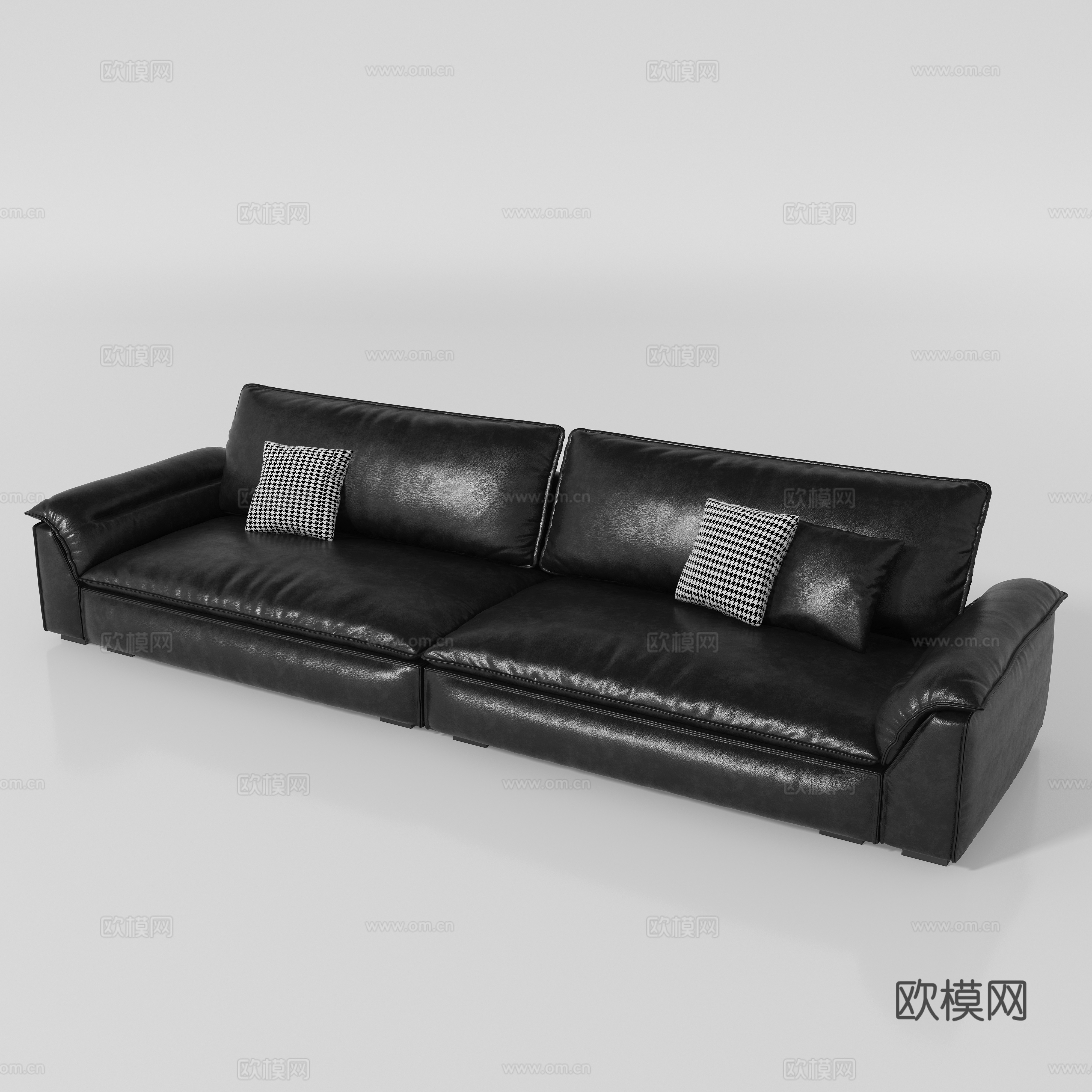现代双人沙发3d模型