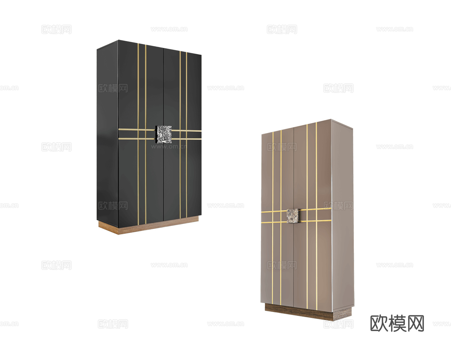 Ambicioni 意式衣柜3d模型下载