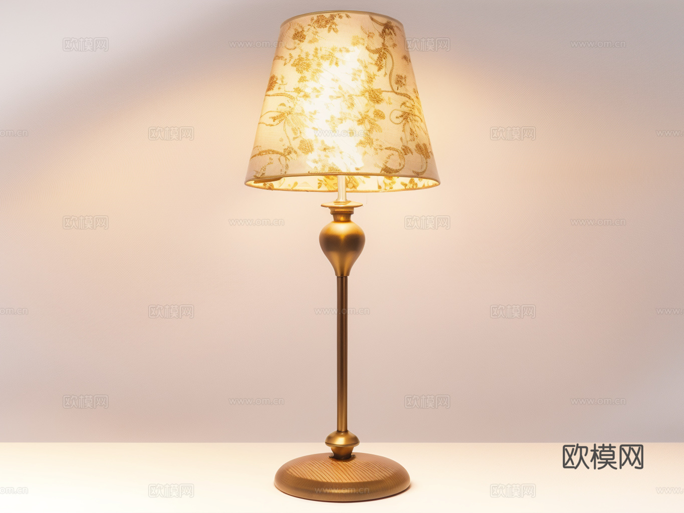 台灯su模型