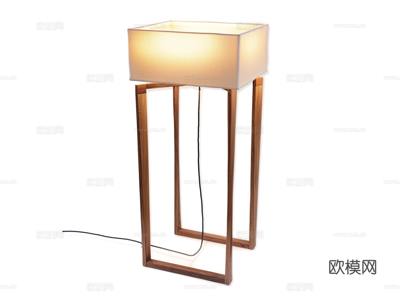 台灯su模型