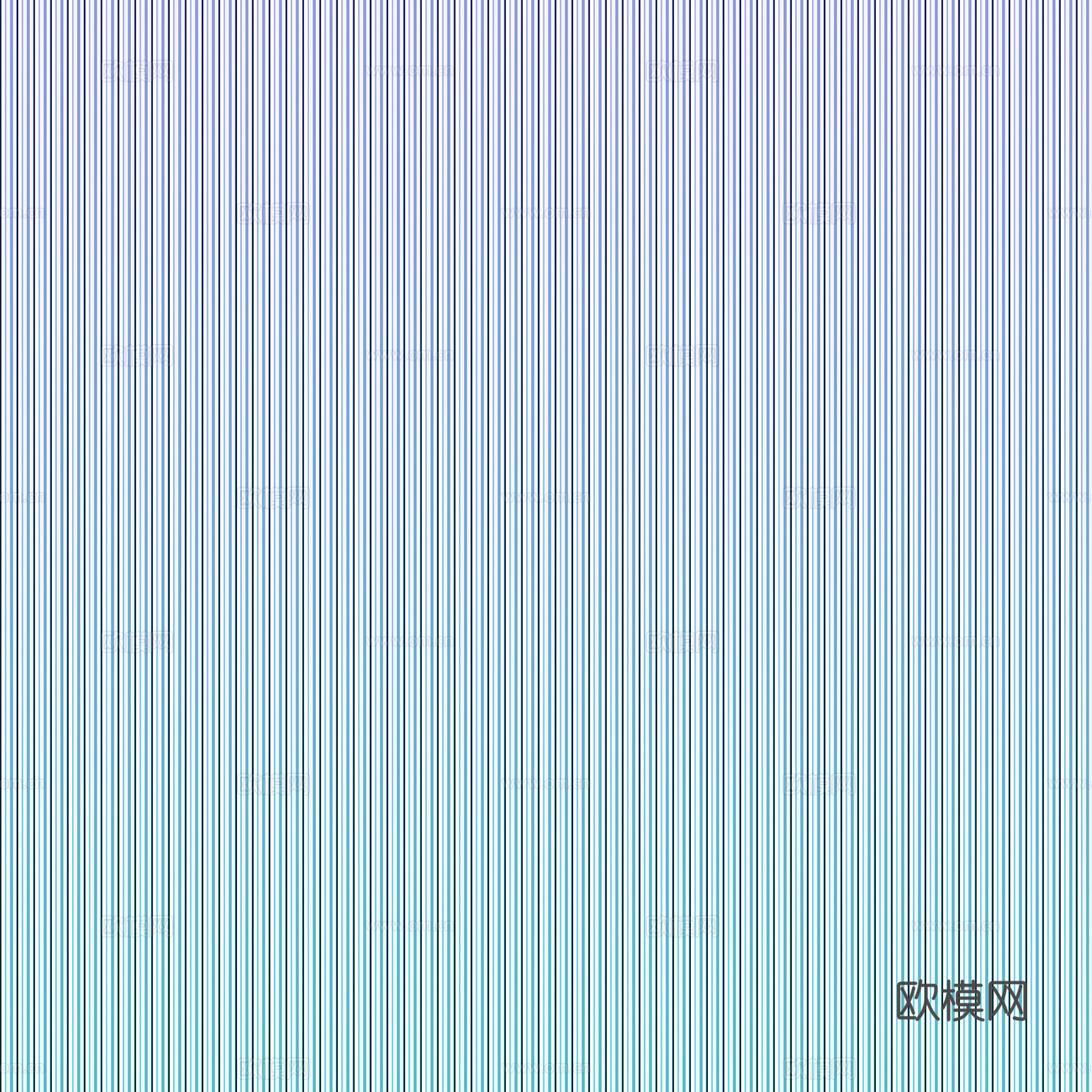 无缝凹凸蓝色渐变长虹玻璃贴图