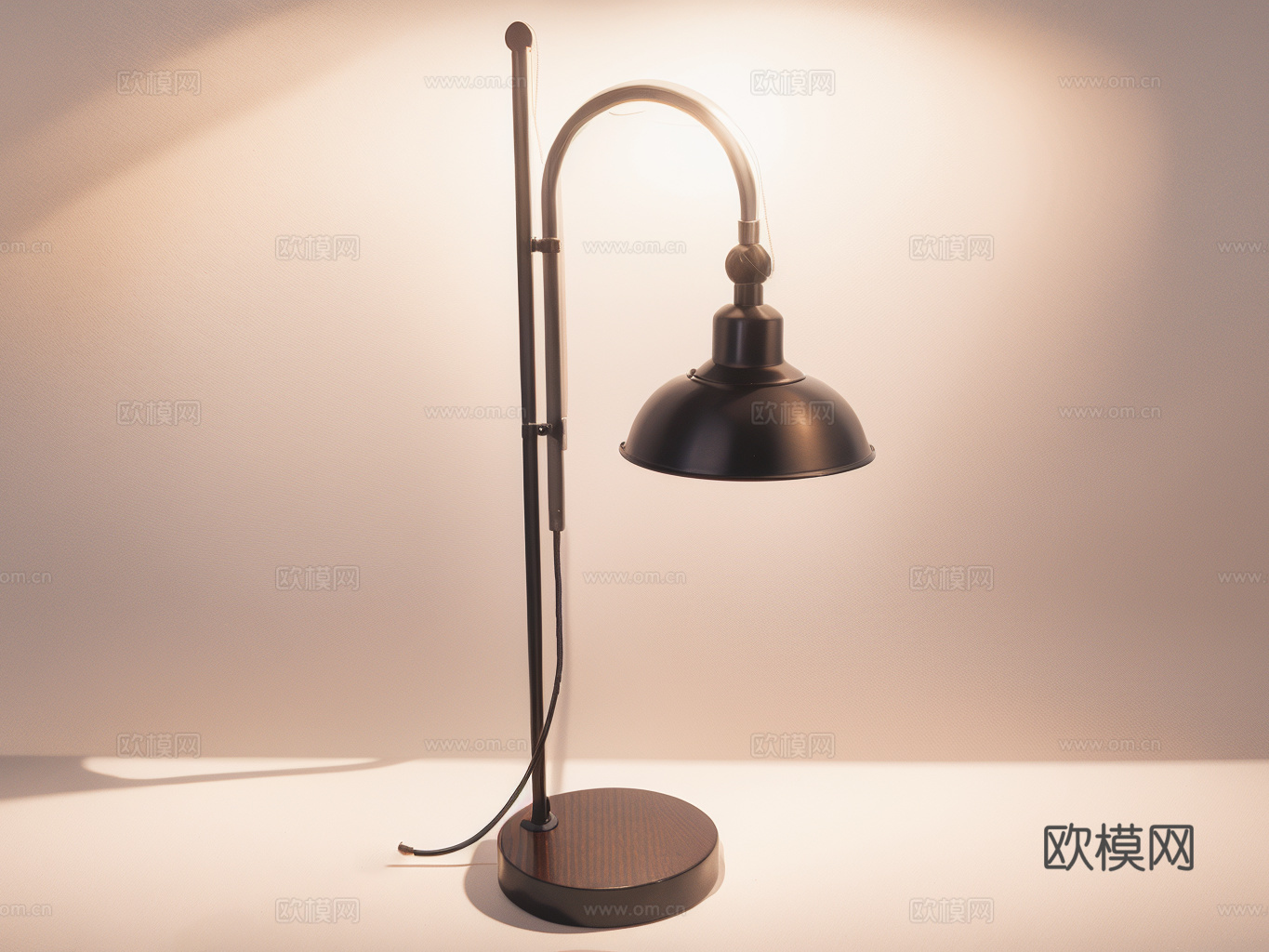 台灯su模型