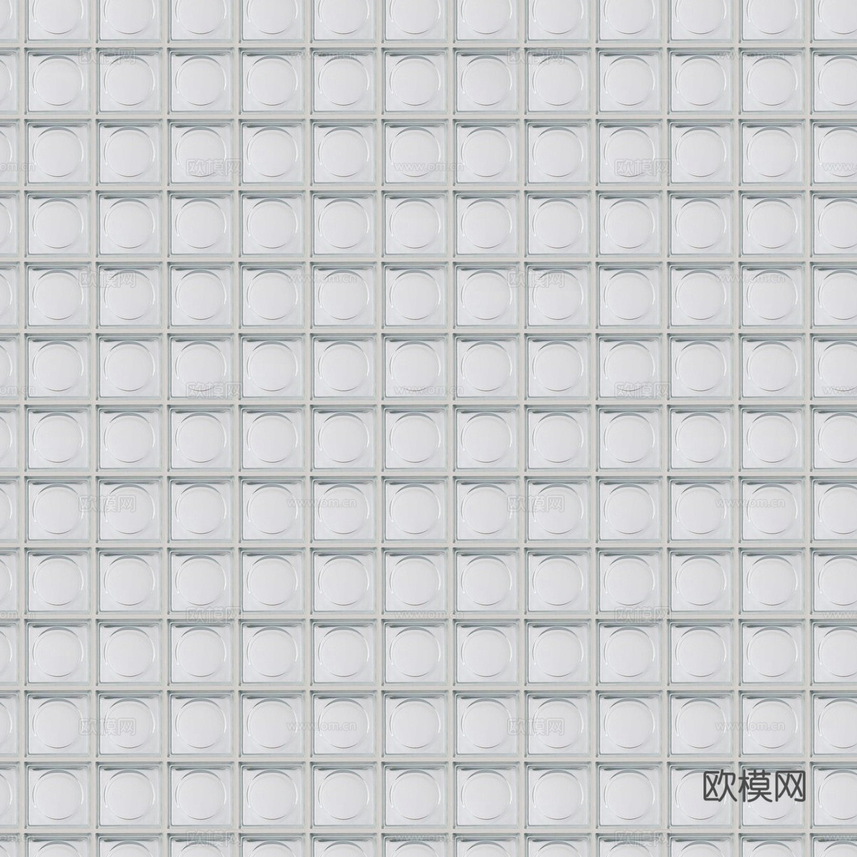 现代无缝玻璃砖马赛克贴图
