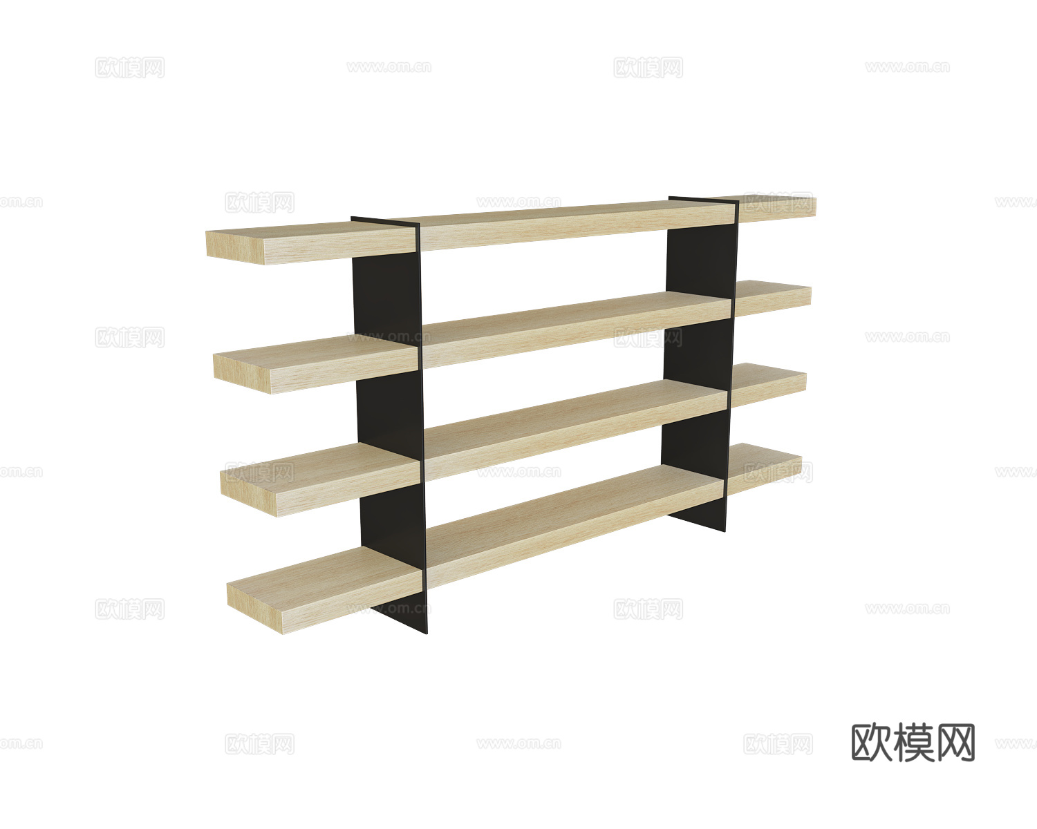 Barcelona 书架3d模型下载