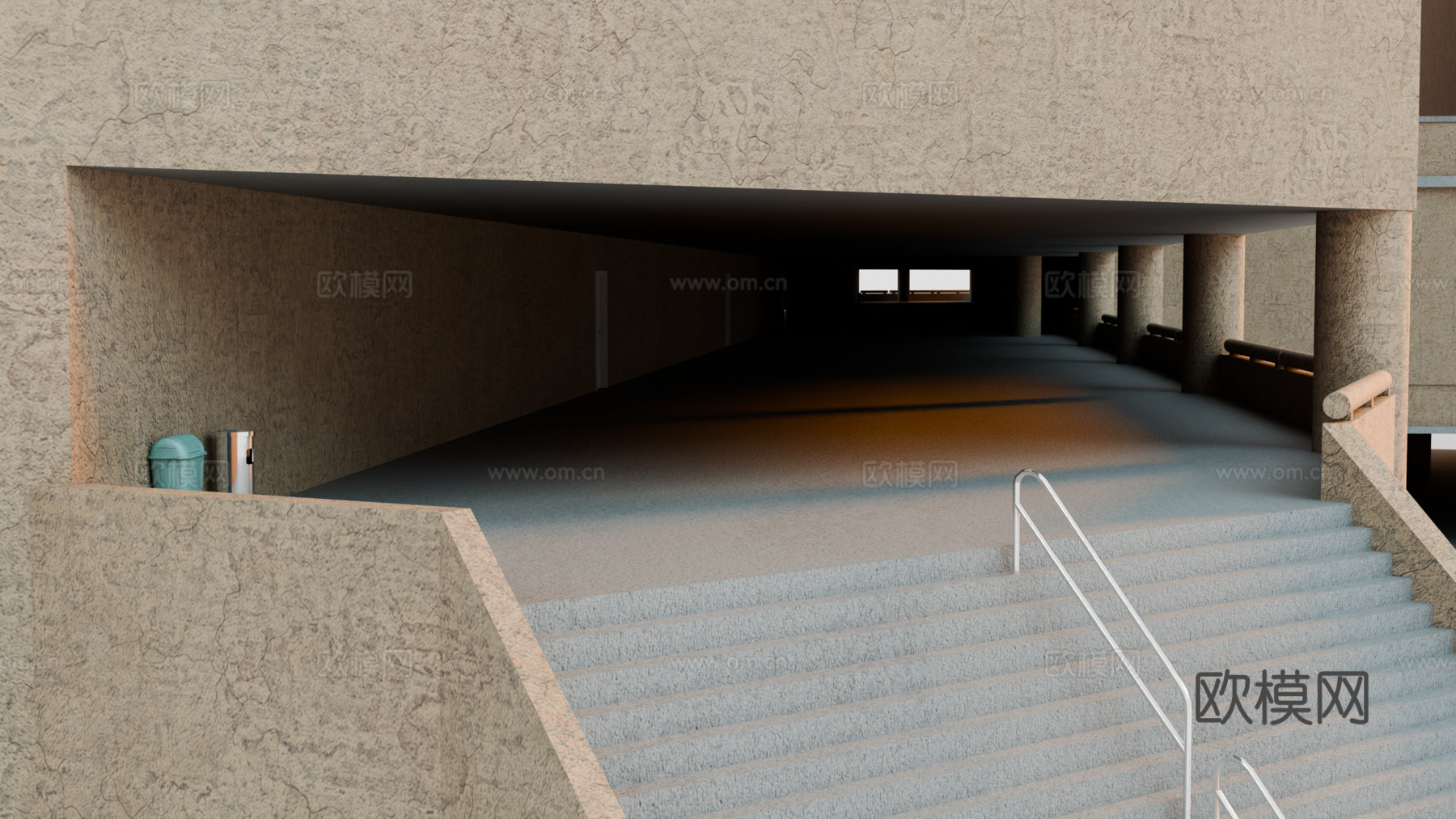 高楼大厦CBD 城市高楼 洛杉矶建筑 写字楼 城市高层建筑su模型