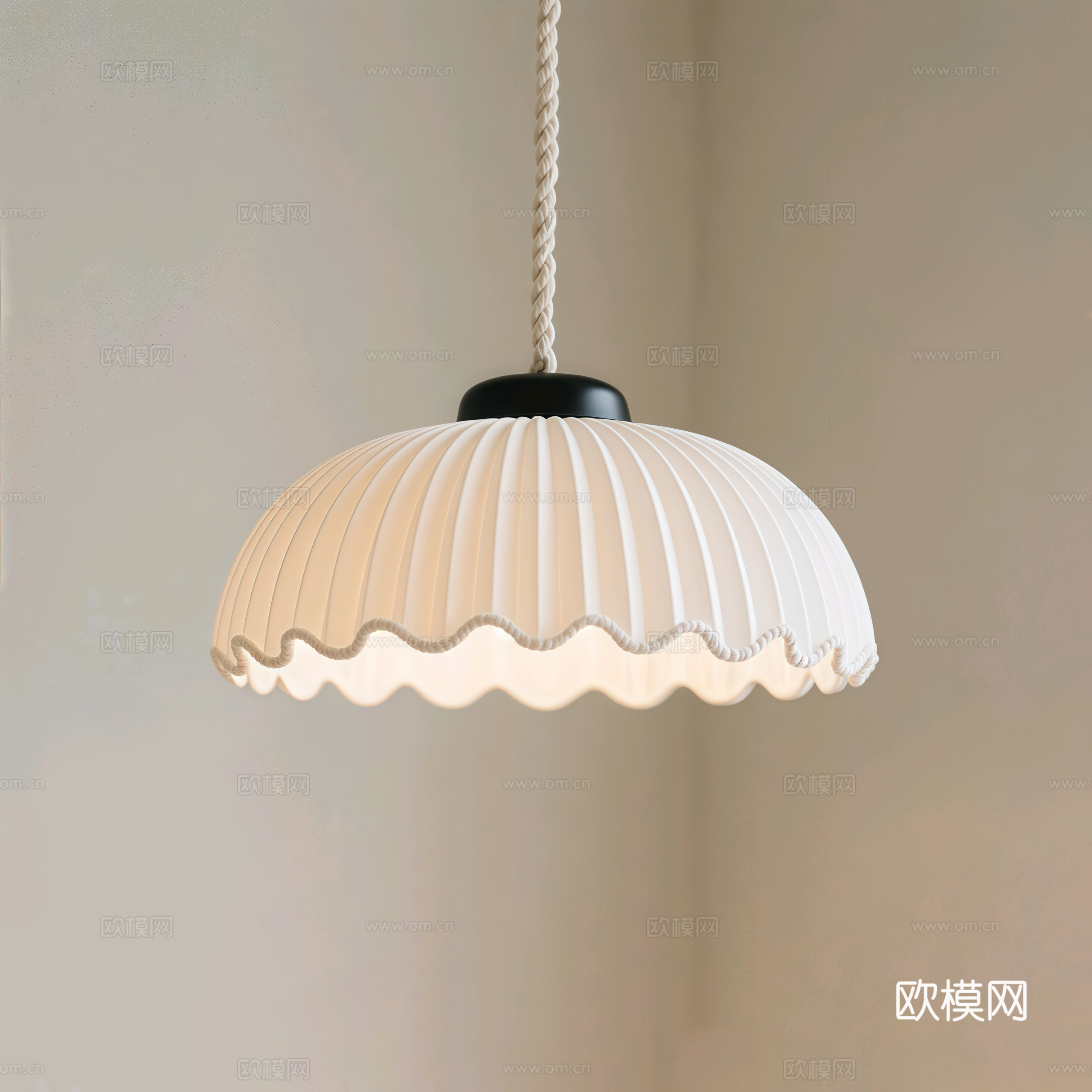 中古风小吊灯 装饰灯 吧台吊灯su模型