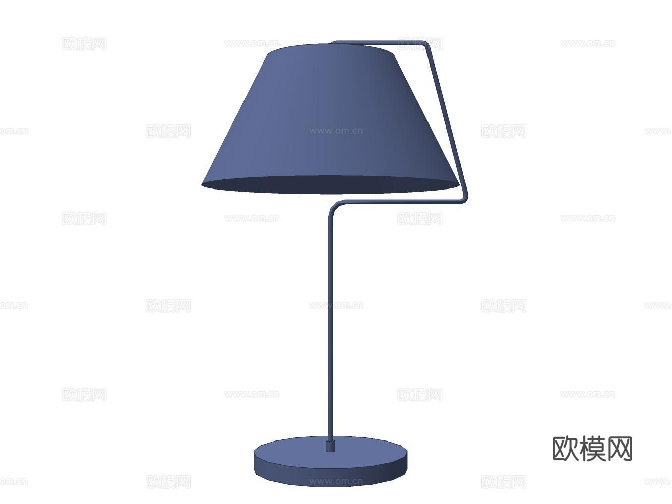 台灯su模型