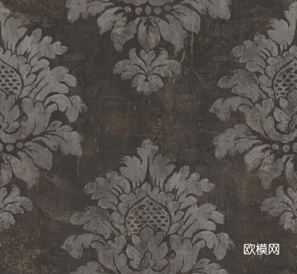 无缝欧式简欧花纹图案 墙纸墙布壁纸壁布