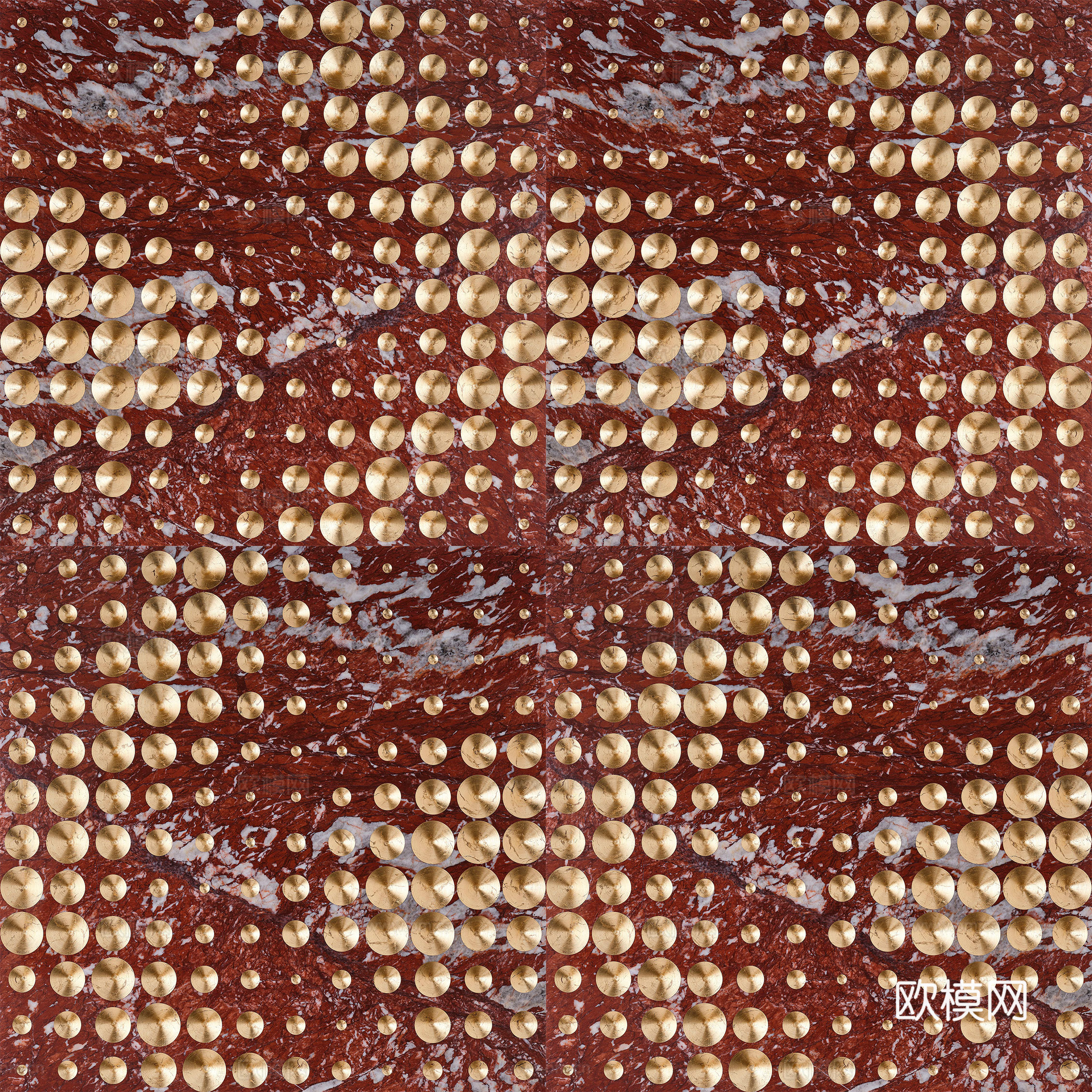 现代几何花砖  石材拼花 小花砖地砖瓷砖下载