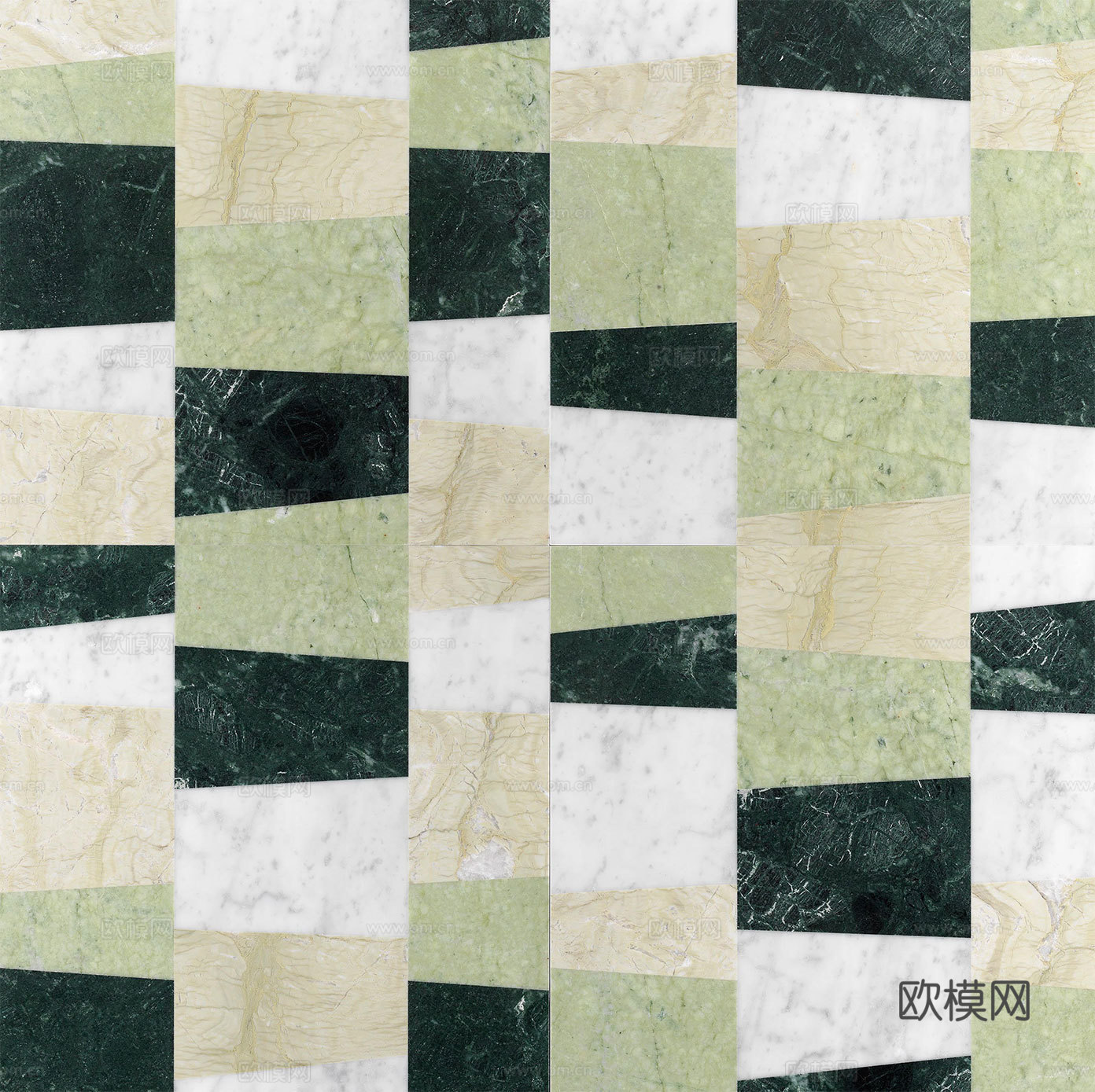 现代几何花砖  小花砖地砖瓷砖 石材拼花下载