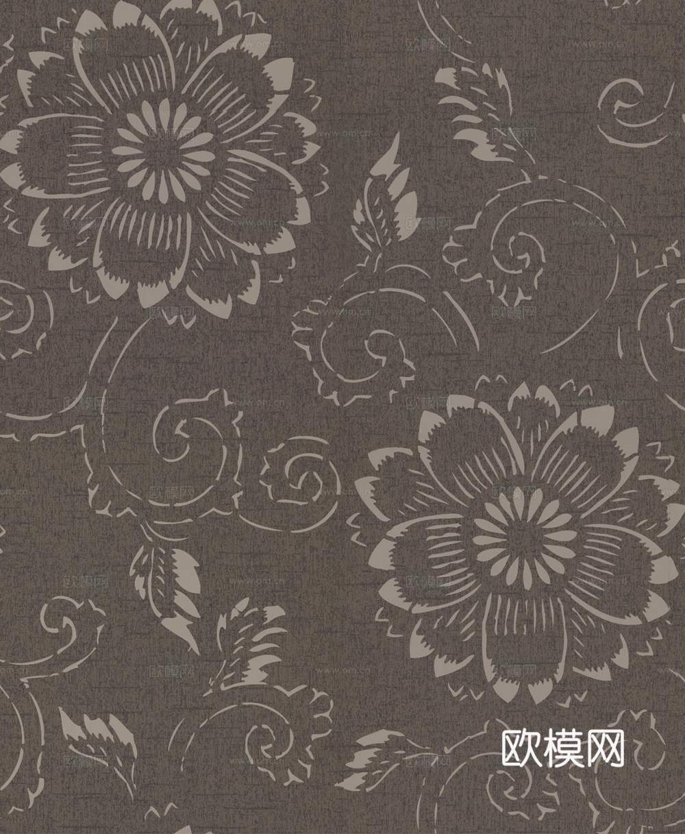 现代简约花纹图案 墙纸墙布壁纸壁布