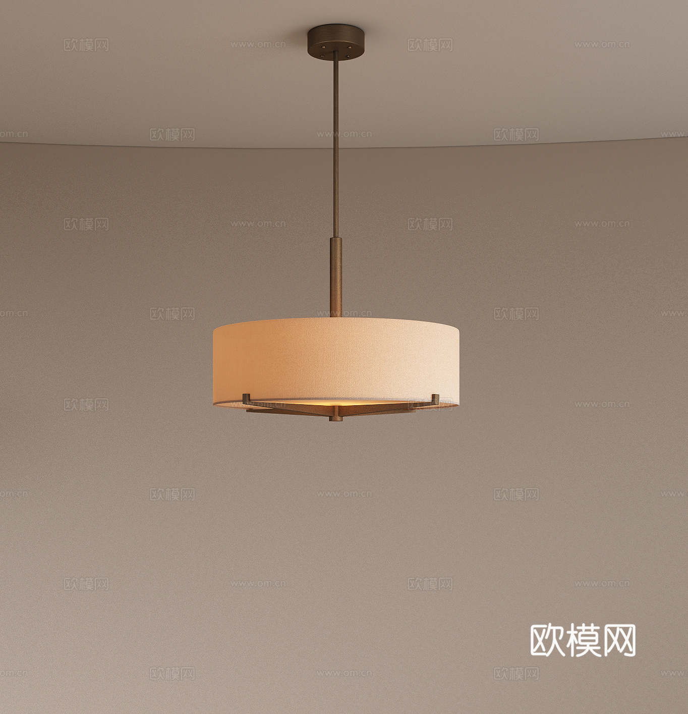 现代轻奢吊灯 餐厅吊灯 金属吊灯 艺术吊灯 包间吊灯3d模型下载