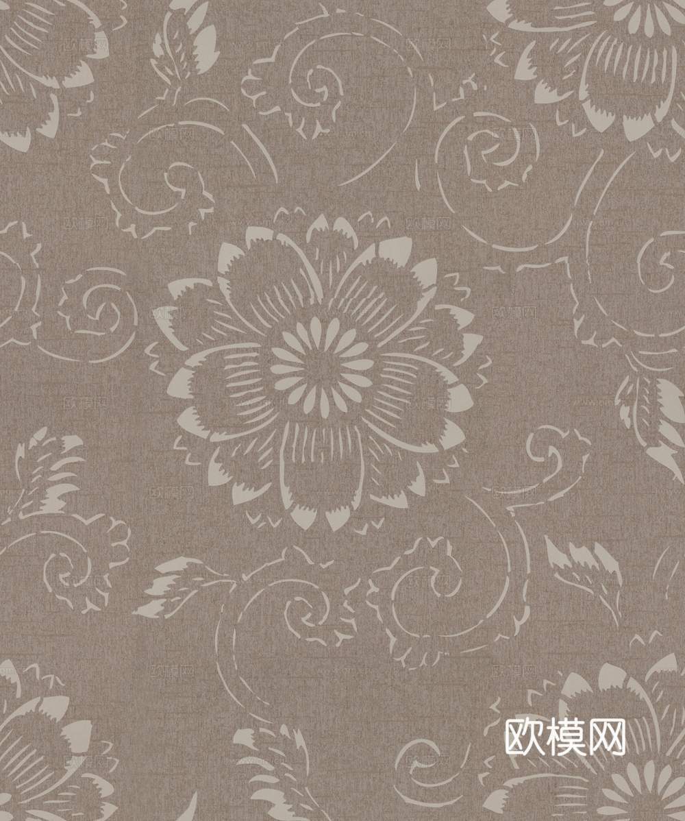 现代简约花纹图案 墙纸墙布壁纸壁布