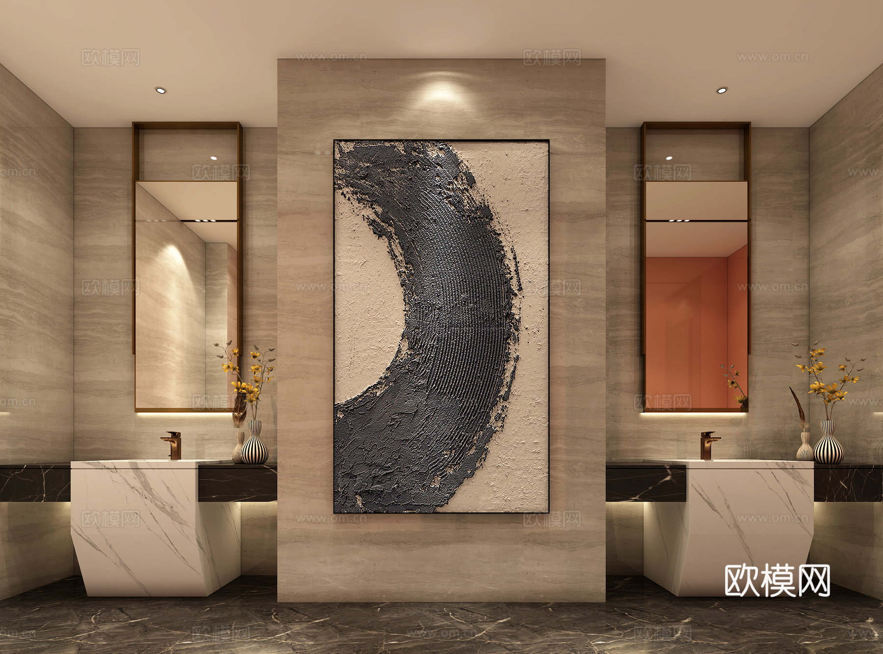 公卫3d模型下载（渲染图1）