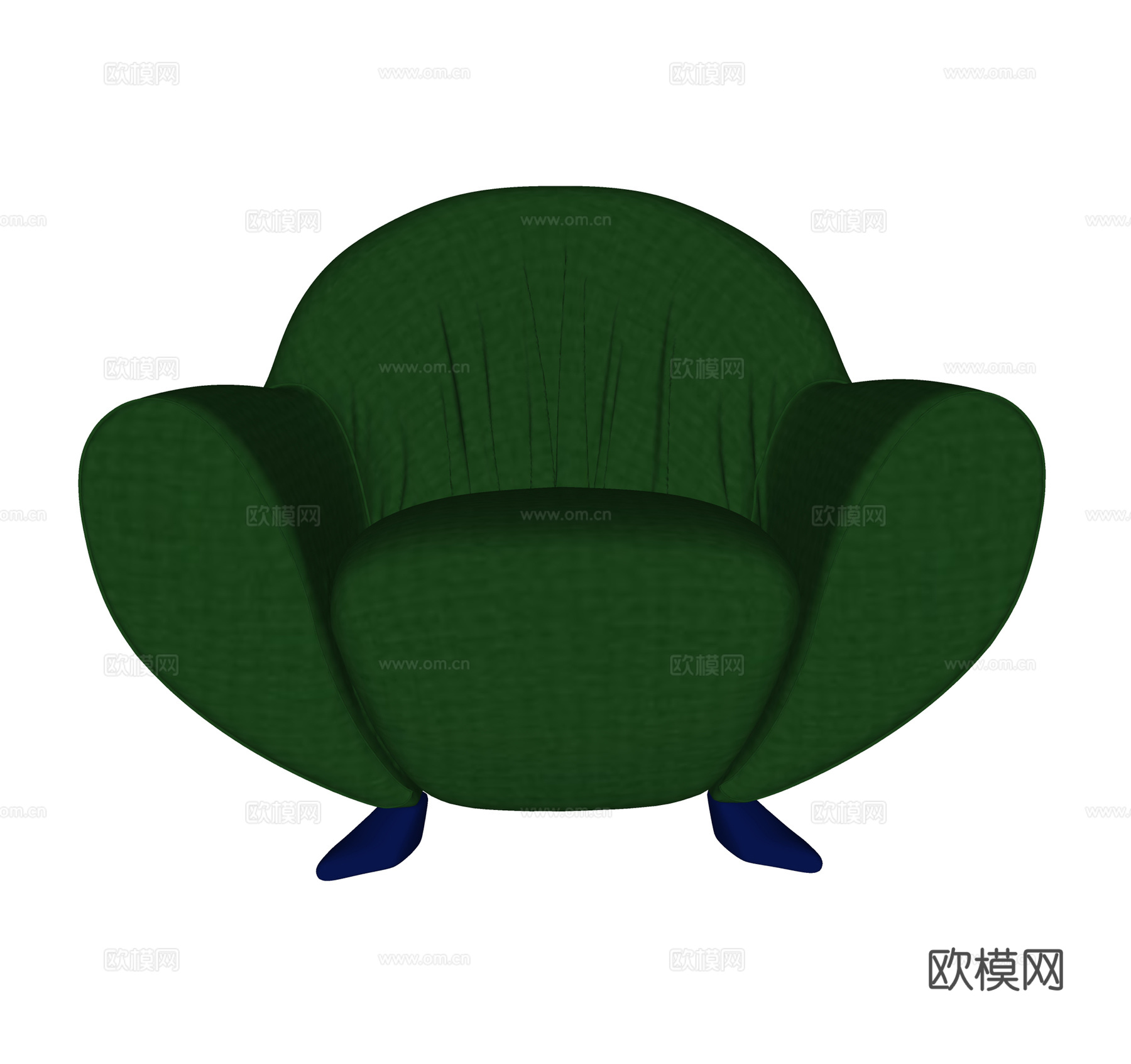 现代儿童沙发  异形沙发 布艺沙发su模型