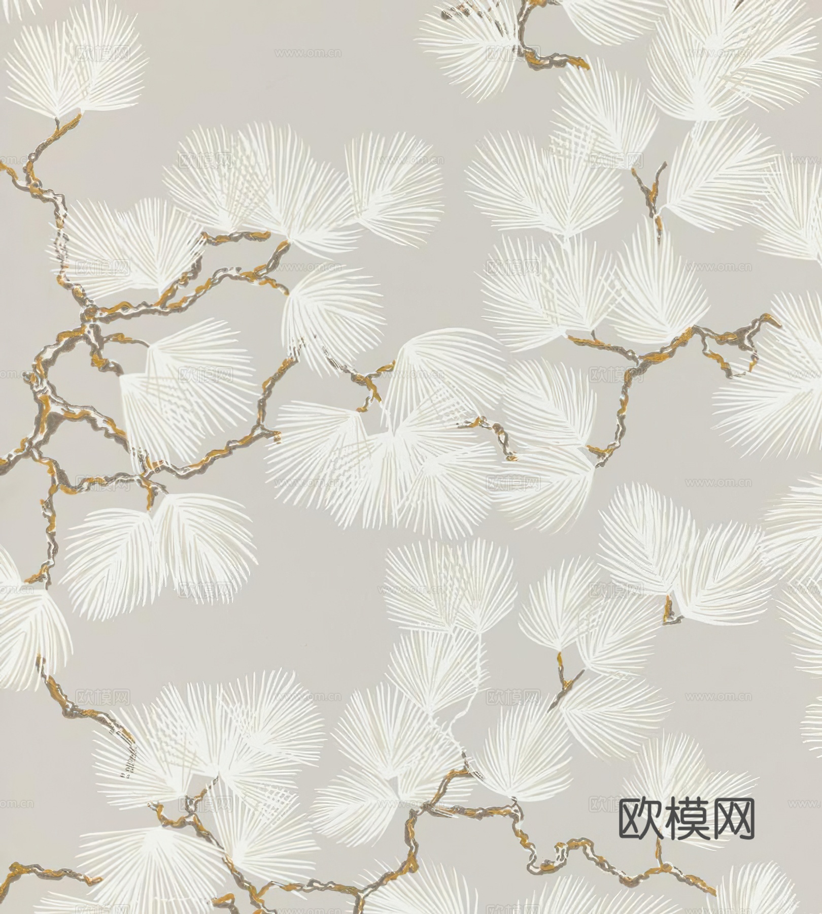 现代新中式画 壁纸壁布墙纸墙布背景墙