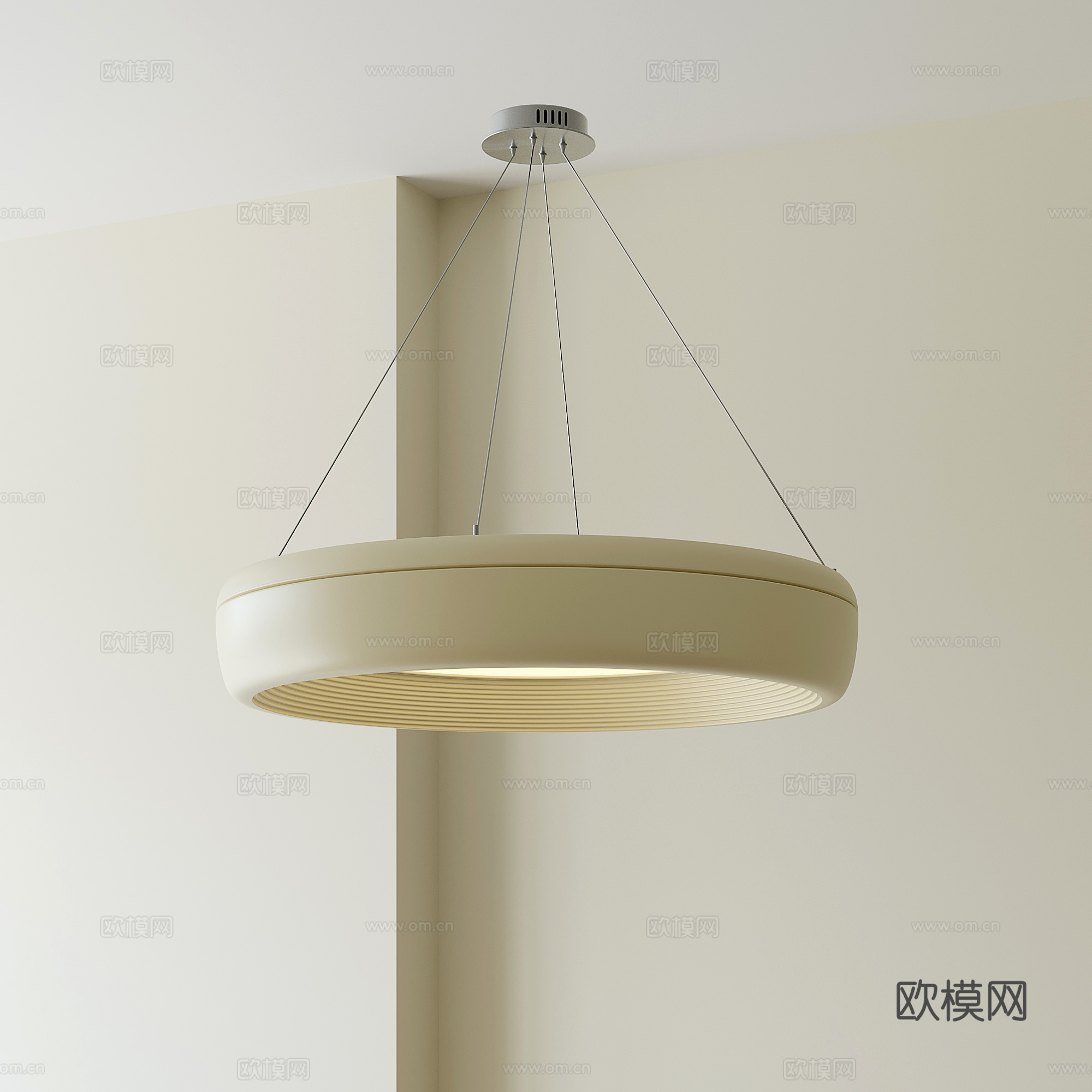 现代简约吊灯su模型