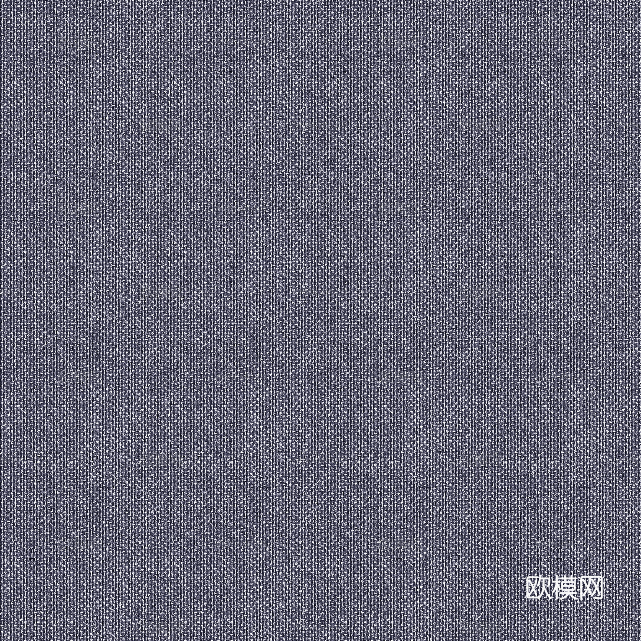 蓝色织物布纹布料亚麻