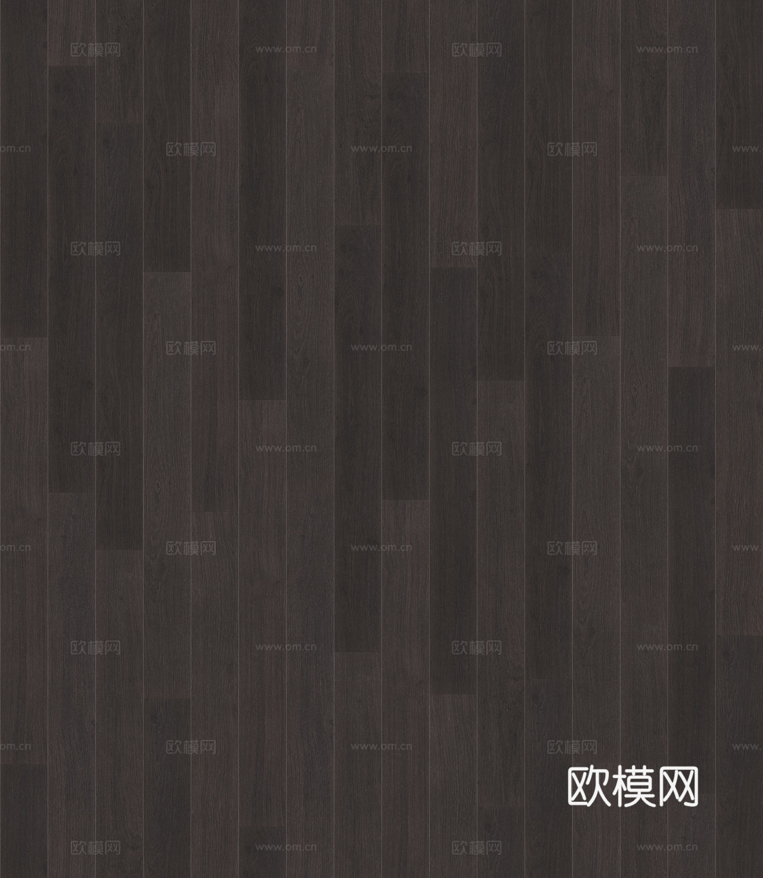 无缝深色工字铺木地板