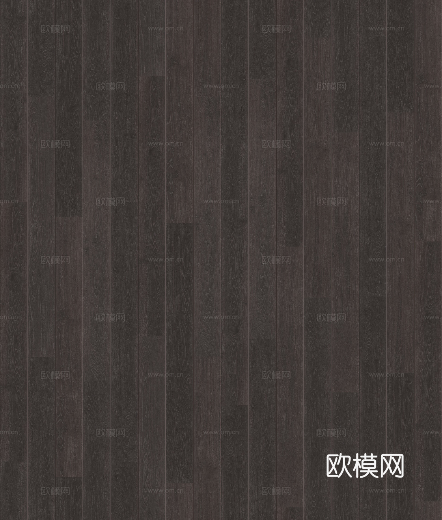 无缝深色工字铺木地板