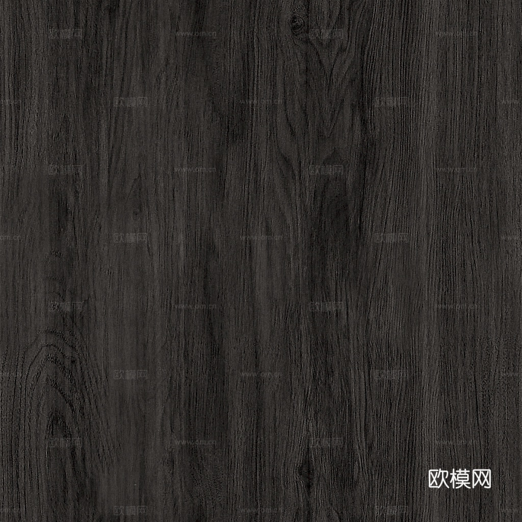 无缝深色黑色木纹
