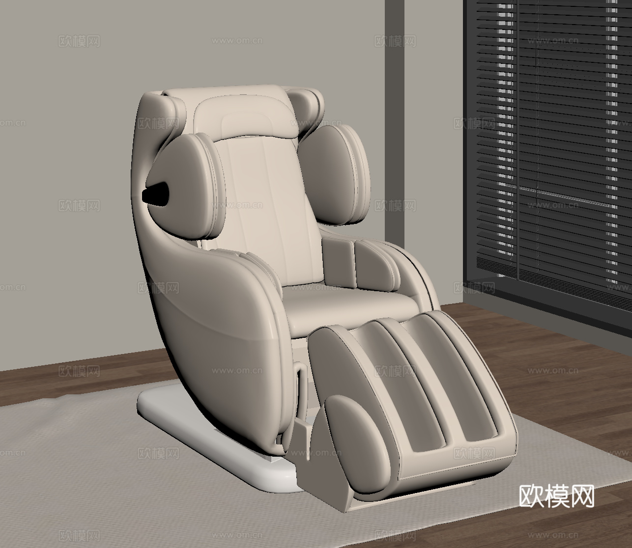 现代按摩椅su模型